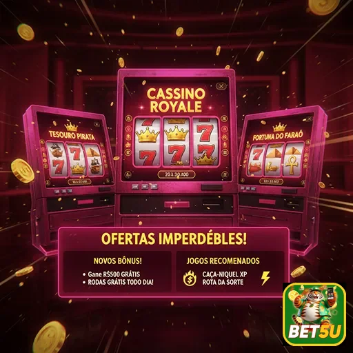 Jogos do cassino Royale disponíveis no site bet5u, com diversas opções de entretenimento.