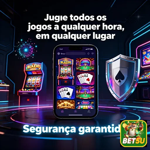 Jogos seguros no mobile com a plataforma bet5u, diversão e proteção para os usuários.